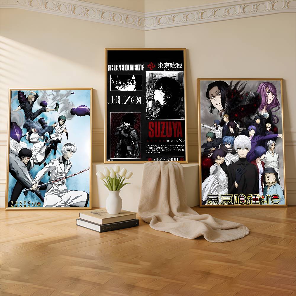 Commercial Wall Printing - T-Tokyo Ghoul Anime Premium Self Adhesive