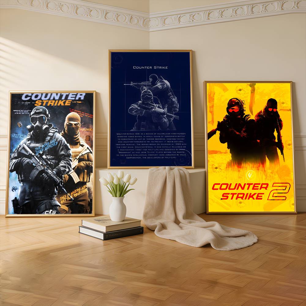 Commercial Wall Printing - CSGO C-Counter-Strike Global Offensive-S Premium Self