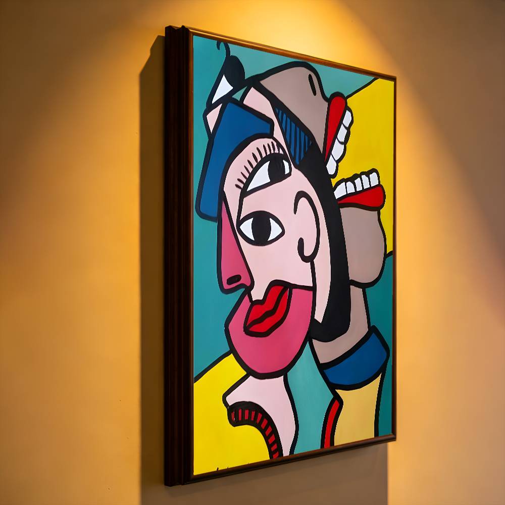 Picasso Abstract Art Premium S - đánh giá và giá Commercial Wall Printing
