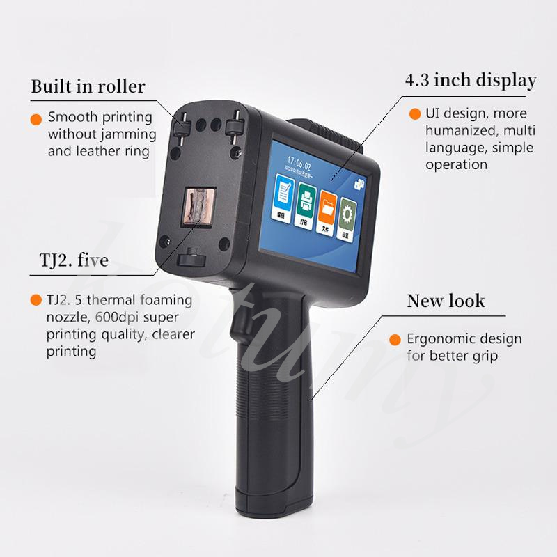 12.7mm Handheld Small Inkjet P - đánh giá và giá Commercial Printing Logo
