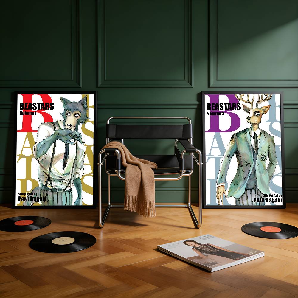 Anime B-Beastars Premium Self  - đánh giá và giá Commercial Wall Printing
