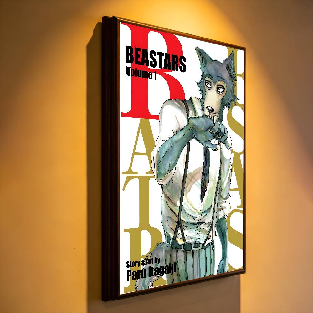 Anime B-Beastars Premium Self  - đánh giá và giá Commercial Wall Printing