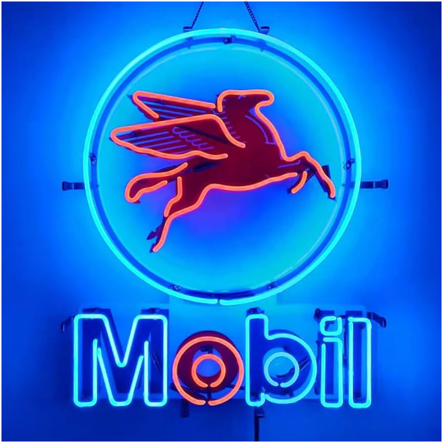 Neon Sign Real Glass For Garag - đánh giá và giá Commercial Wall Printing