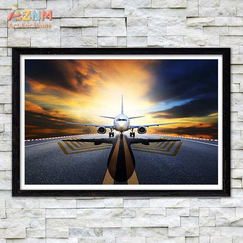 AZNM Commercial Airplane on Ru - đánh giá và giá Commercial Wall Printing