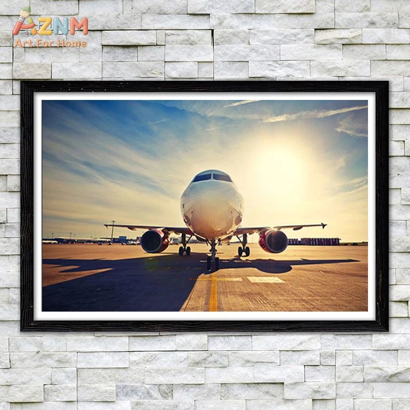 AZNM Commercial Airplane on Ru - đánh giá và giá Commercial Wall Printing