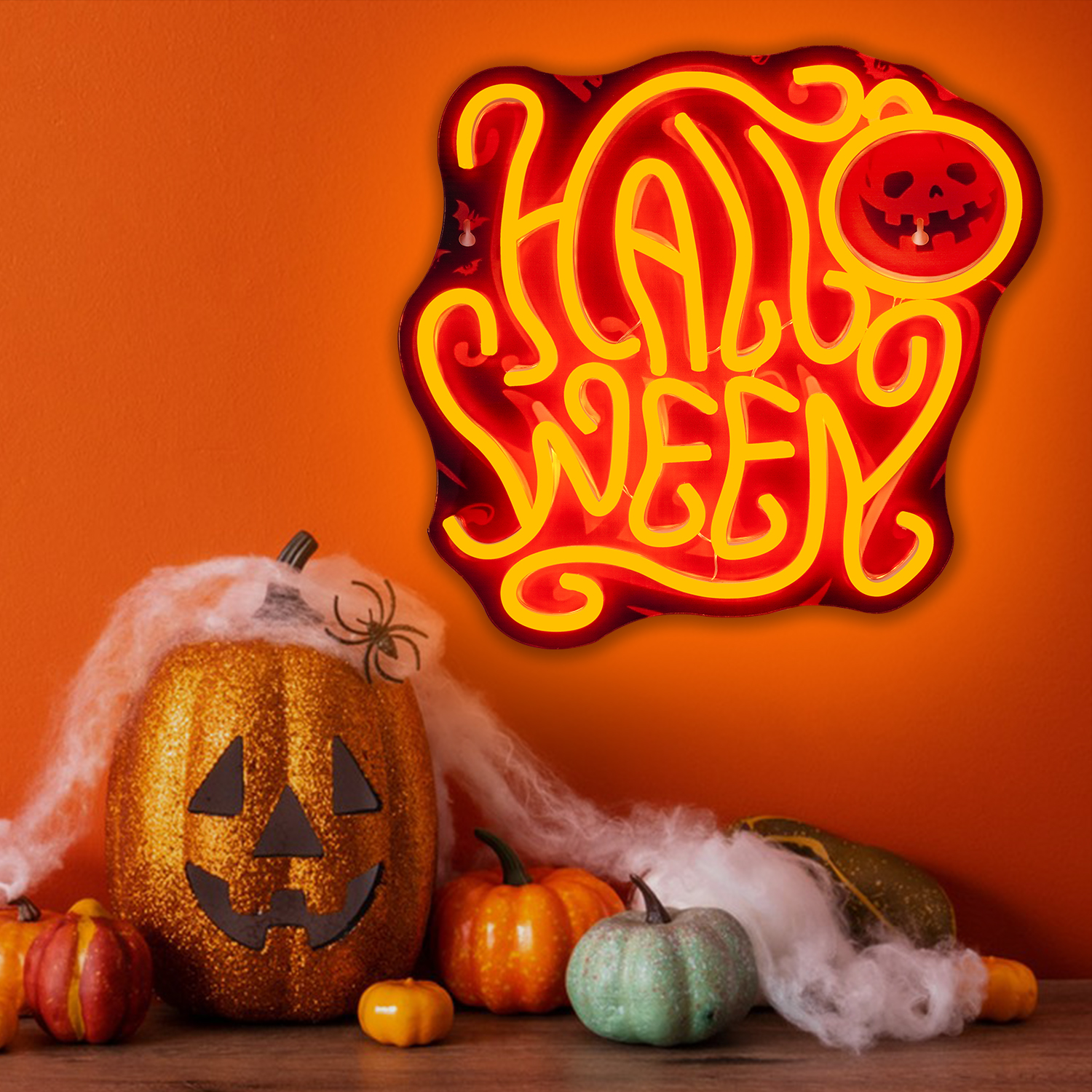 Halloween Trick or Treat Pumpk - đánh giá và giá Commercial Wall Printing