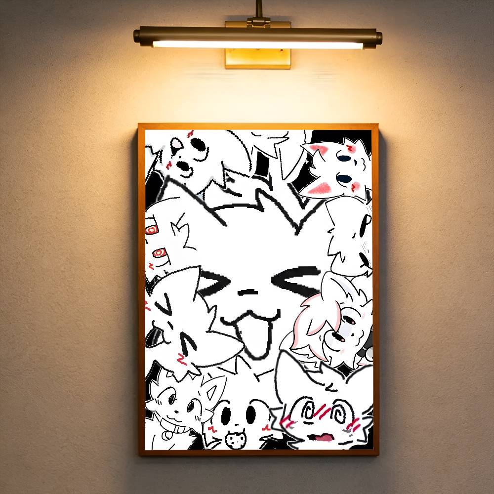Boykisser Silly Cat Cute Premi - đánh giá và giá Commercial Wall Printing