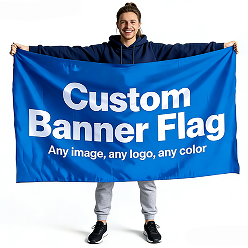 Any Size Custom Banner Flag Lo - đánh giá và giá Commercial Printing Logo