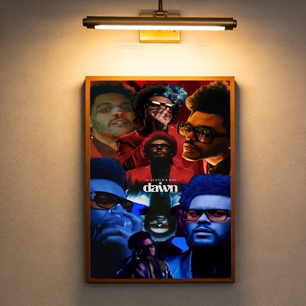 Singer Album T-The W-Weeknd Pr - đánh giá và giá Commercial Wall Printing