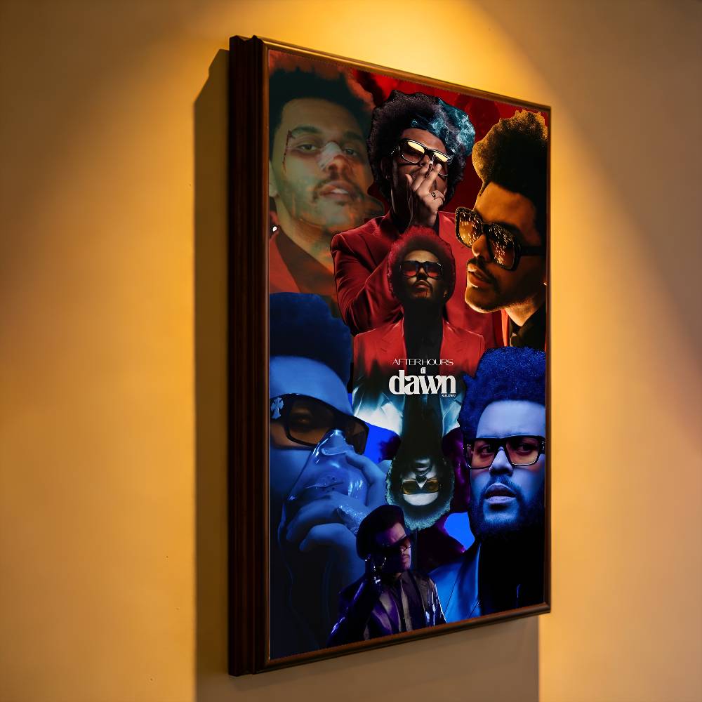 Singer Album T-The W-Weeknd Pr - đánh giá và giá Commercial Wall Printing