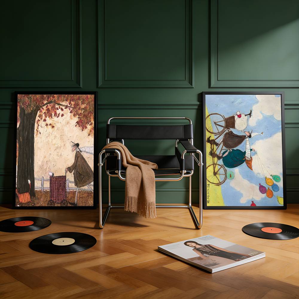 Sam Toft Abstract Movie Premiu - đánh giá và giá Commercial Wall Printing