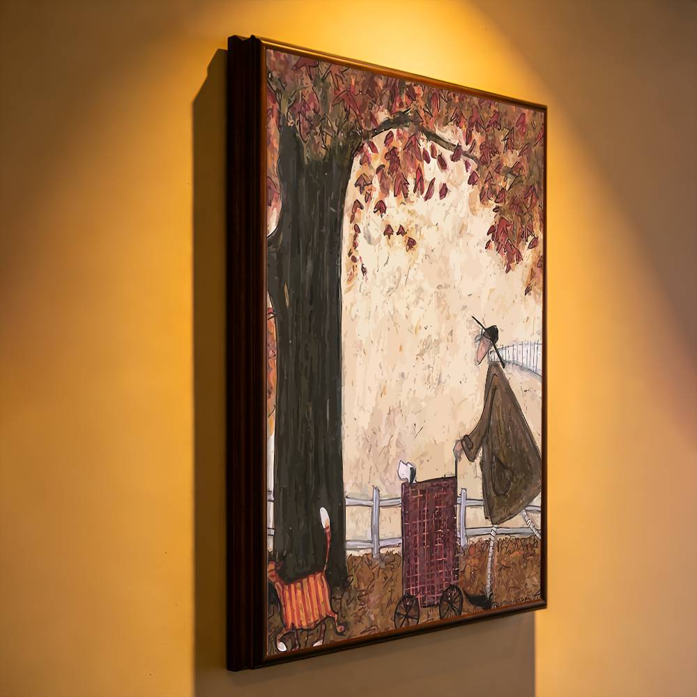 Sam Toft Abstract Movie Premiu - đánh giá và giá Commercial Wall Printing