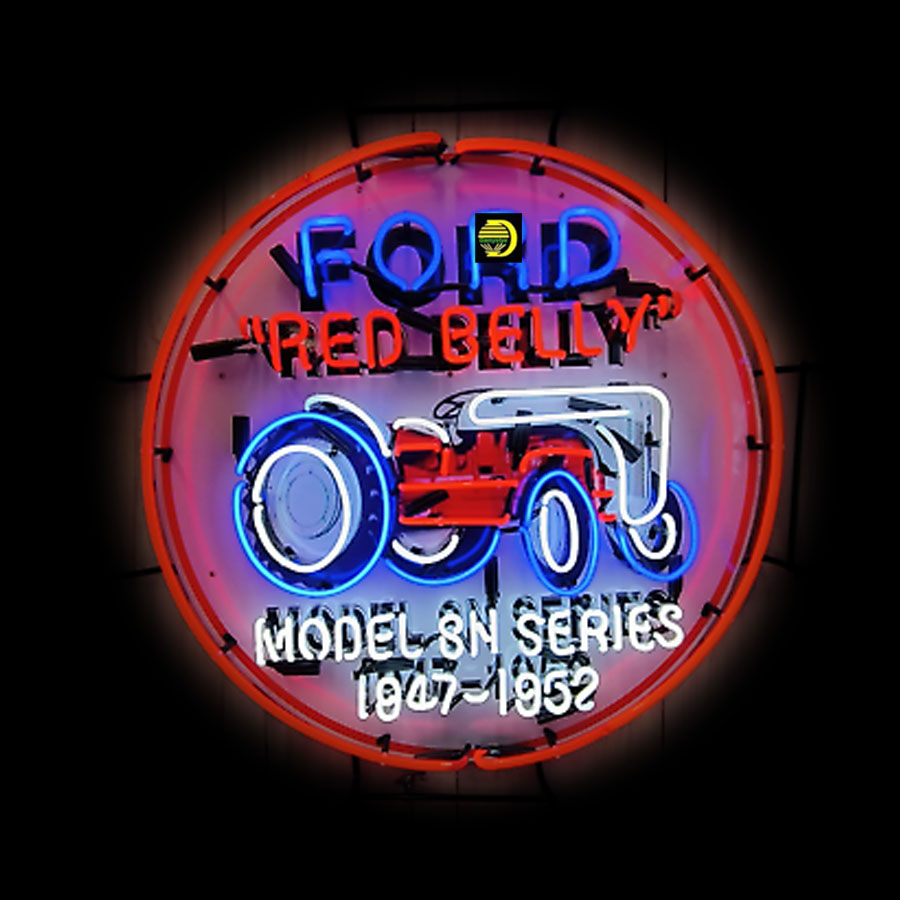 For Red Belly Neon Sign Tracto - đánh giá và giá Commercial Wall Printing