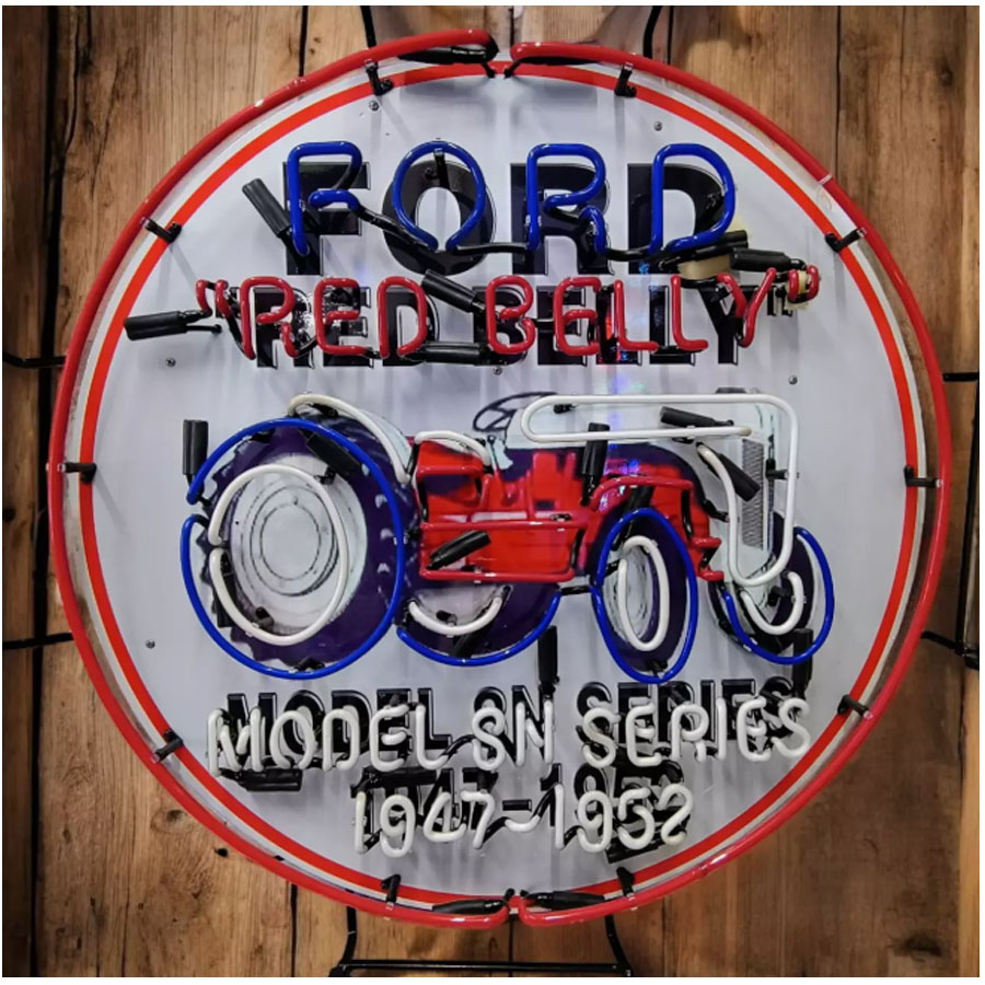 For Red Belly Neon Sign Tracto - đánh giá và giá Commercial Wall Printing