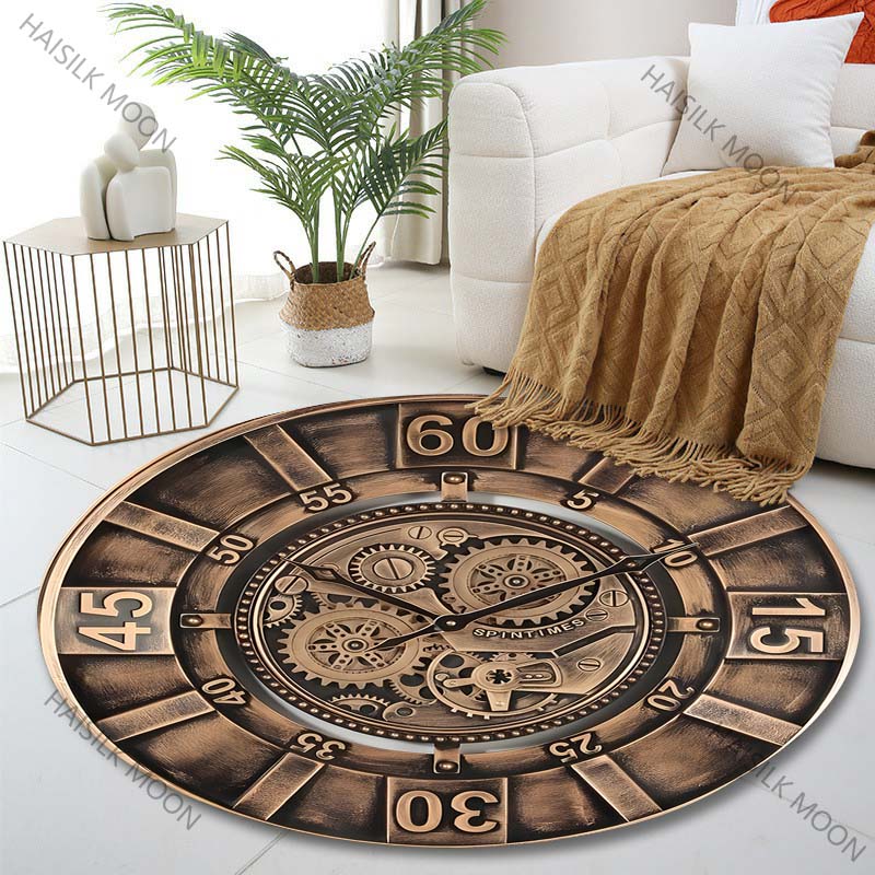 1PC Vintage gear wall clock fa - đánh giá và giá Commercial Wall Printing