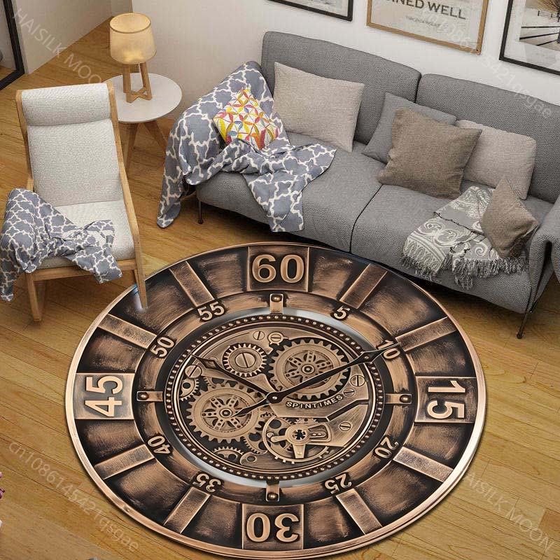 1PC Vintage gear wall clock fa - đánh giá và giá Commercial Wall Printing