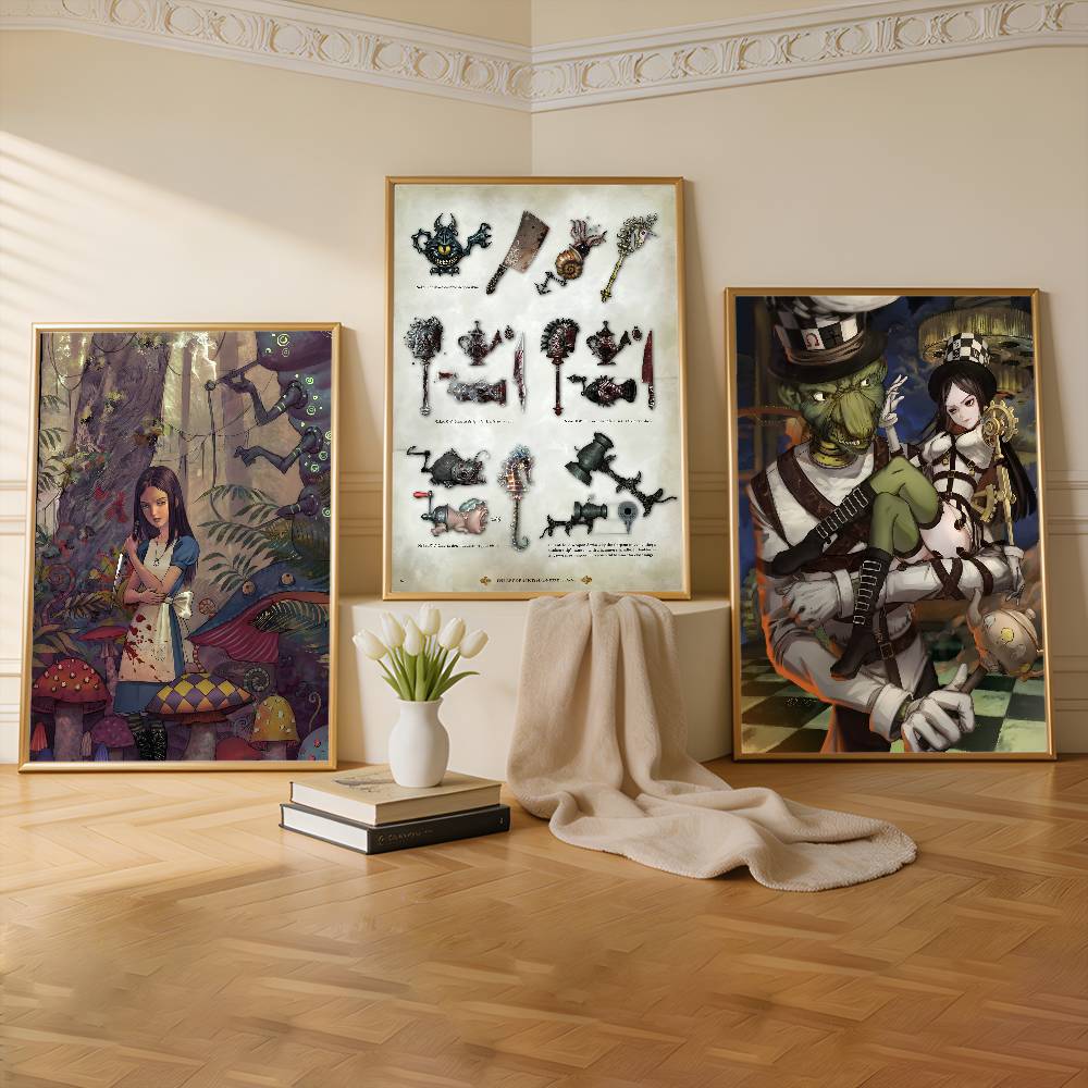 A-Alice Madness Returns Game P - đánh giá và giá Commercial Wall Printing