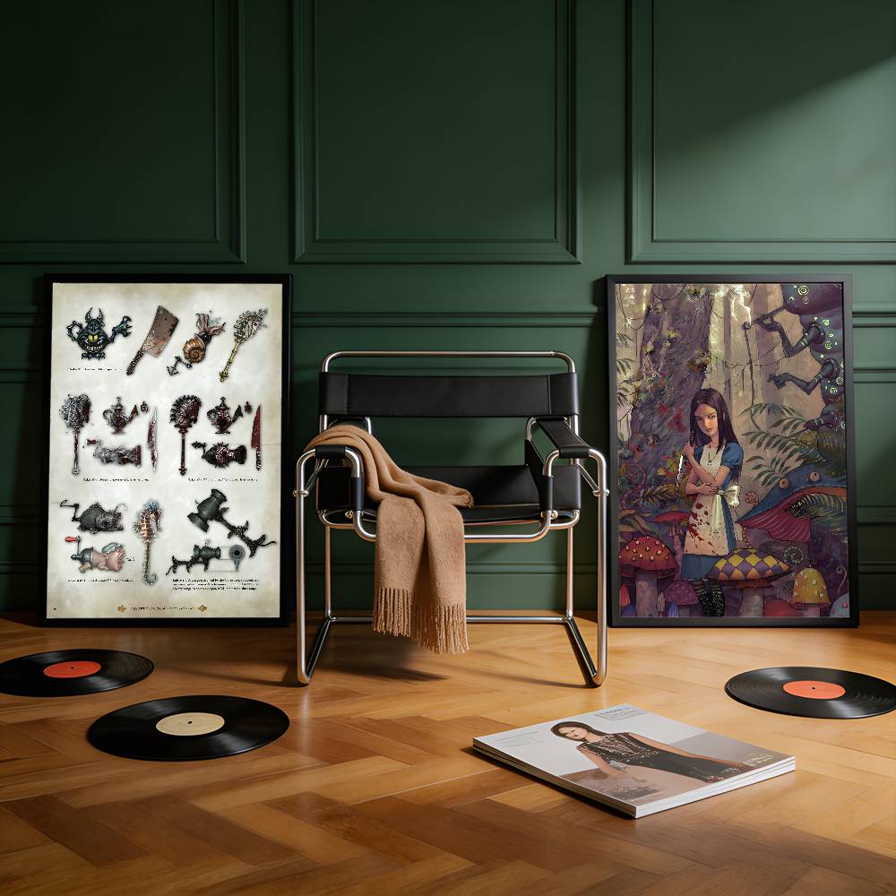 A-Alice Madness Returns Game P - đánh giá và giá Commercial Wall Printing