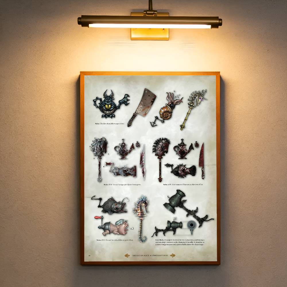 A-Alice Madness Returns Game P - đánh giá và giá Commercial Wall Printing