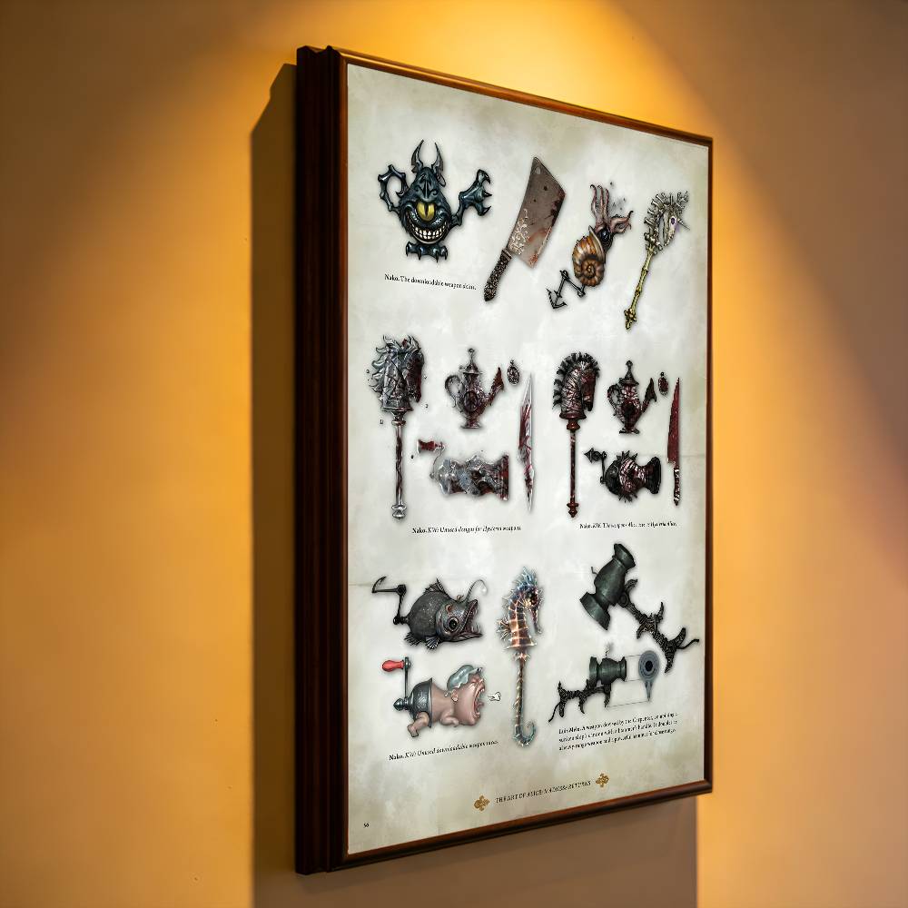 A-Alice Madness Returns Game P - đánh giá và giá Commercial Wall Printing